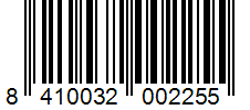 Barcode 8410032002255