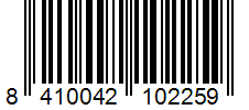 Barcode 8410042102259