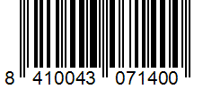 Barcode 8410043071400