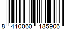 Barcode 8410060185906