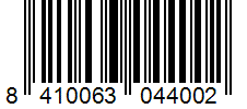 Barcode 8410063044002