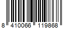 Barcode 8410066119868
