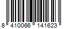 Barcode 8410066141623