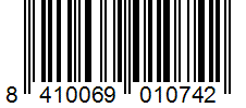 Barcode 8410069010742