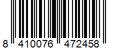 Barcode 8410076472458
