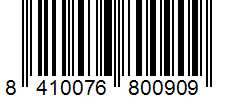 Barcode 8410076800909