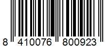 Barcode 8410076800923