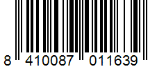 Barcode 8410087011639