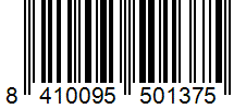 Barcode 8410095501375