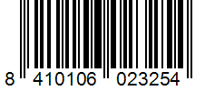Barcode 8410106023254