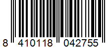 Barcode 8410118042755