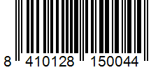 Barcode 8410128150044