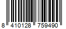 Barcode 8410128759490