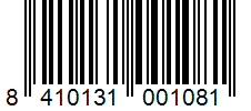 Barcode 8410131001081