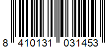Barcode 8410131031453
