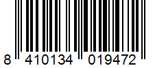 Barcode 8410134019472