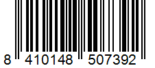Barcode 8410148507392
