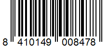 Barcode 8410149008478