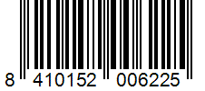 Barcode 8410152006225