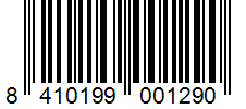 Barcode 8410199001290