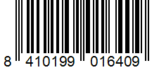 Barcode 8410199016409