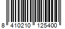 Barcode 8410210125400