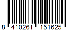 Barcode 8410261151625