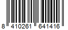 Barcode 8410261641416