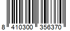 Barcode 8410300356370