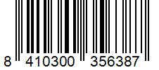 Barcode 8410300356387
