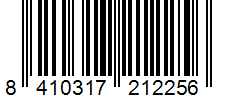 Barcode 8410317212256