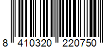 Barcode 8410320220750