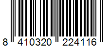 Barcode 8410320224116