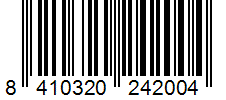 Barcode 8410320242004