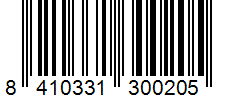 Barcode 8410331300205