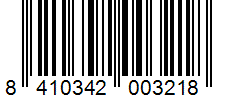 Barcode 8410342003218