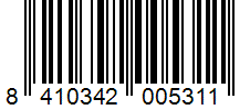 Barcode 8410342005311
