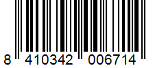Barcode 8410342006714