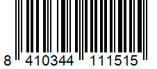 Barcode 8410344111515