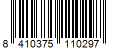 Barcode 8410375110297