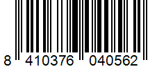 Barcode 8410376040562