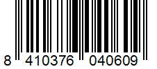 Barcode 8410376040609