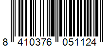 Barcode 8410376051124