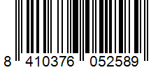 Barcode 8410376052589