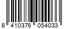 Barcode 8410376054033