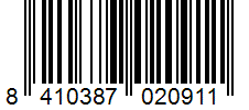 Barcode 8410387020911
