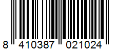 Barcode 8410387021024
