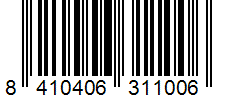 Barcode 8410406311006