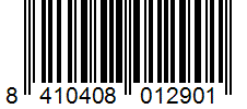 Barcode 8410408012901