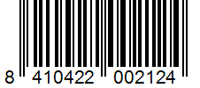 Barcode 8410422002124